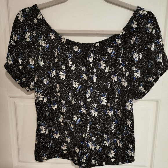 Floral Off The Shoulder Top - Picture 1 of 2